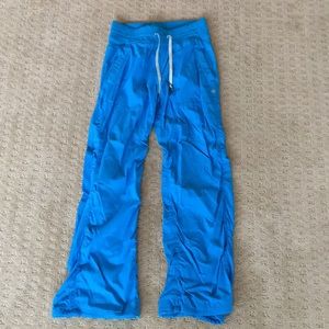 Lululemon studio pant. Electric blue. Size 4